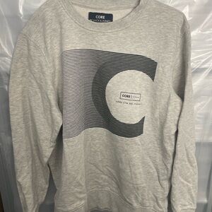 Jack & Jones CORE Light Gray Sweatshirt